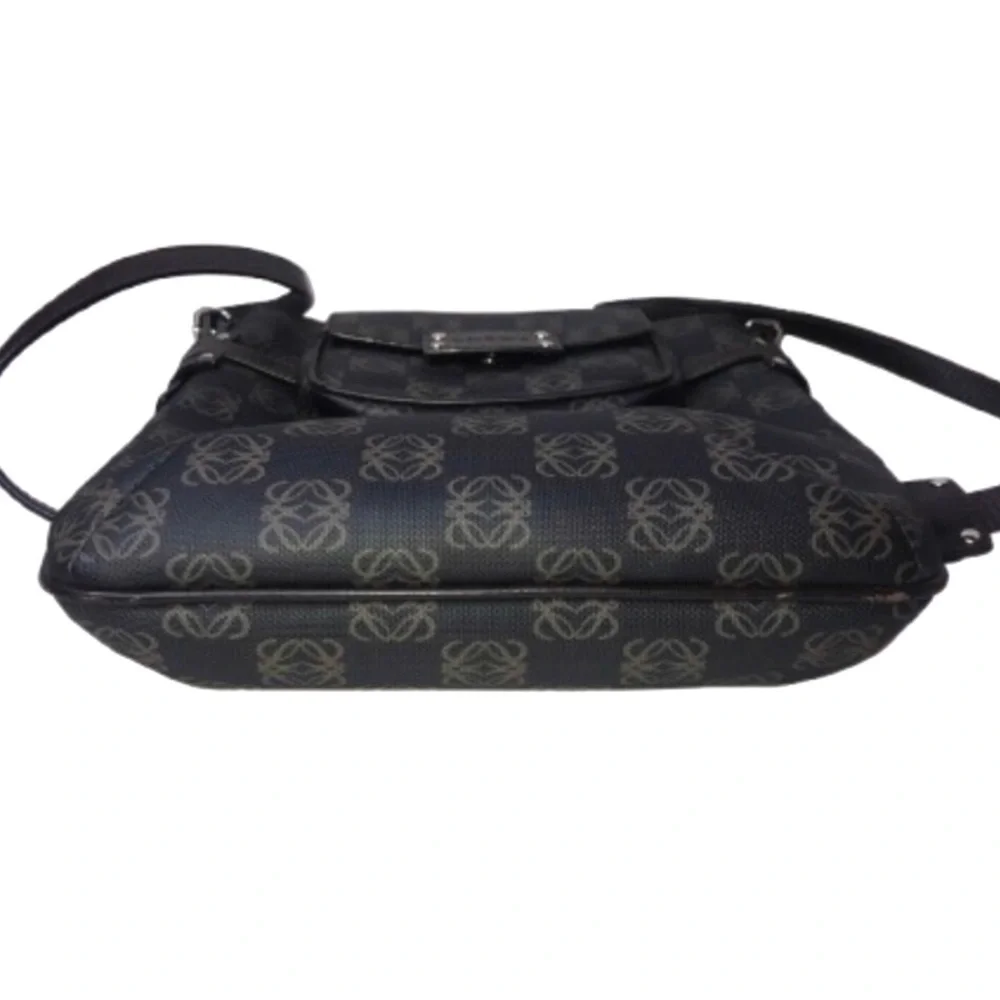 LOEWE Anagram Crossbody Messenger Bag with Removable Matching Pouch On Front